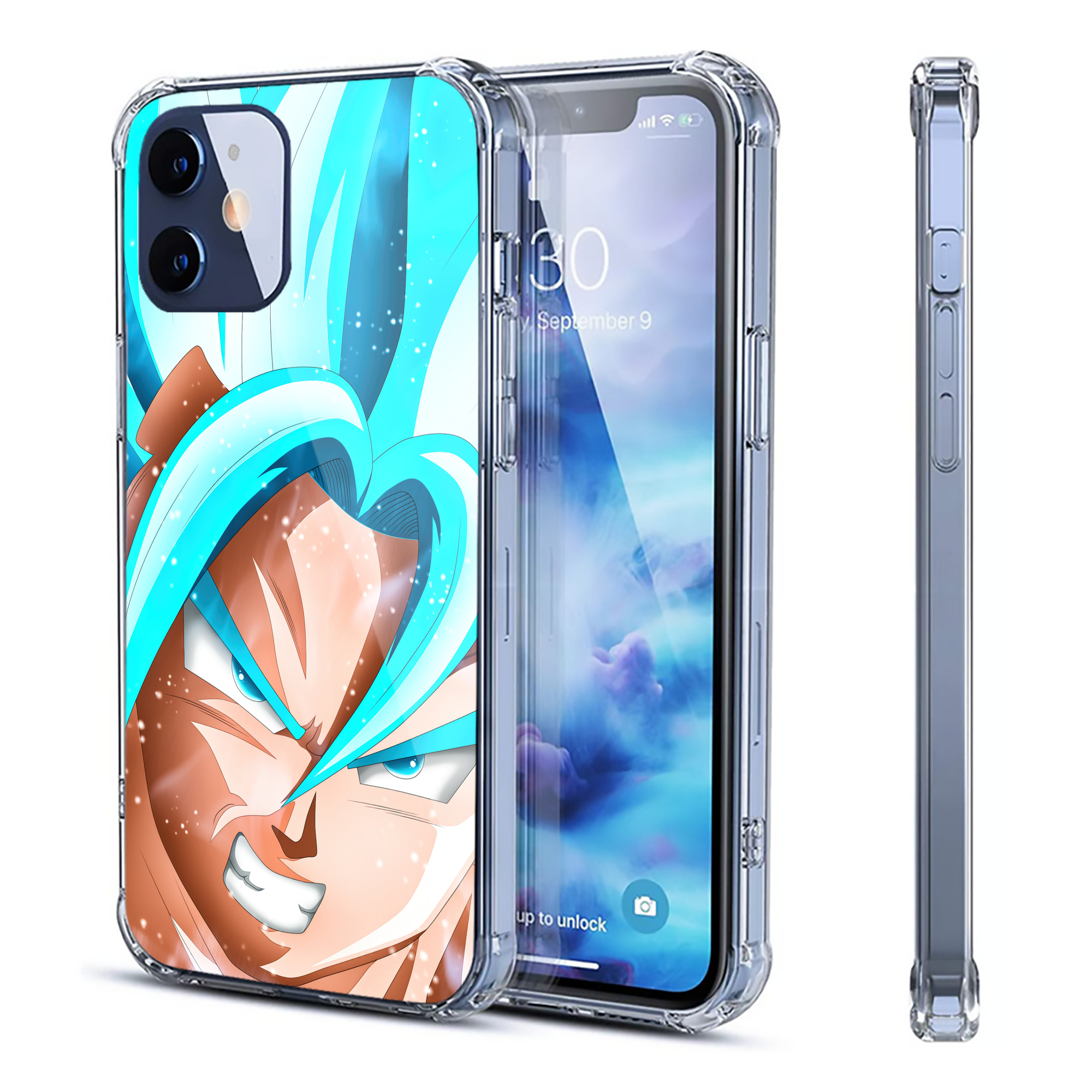 （画像用） ドラゴンボール DRAGON BALL 【iPhone 12シリーズ対応】透明スマホケース（クリアソフトケース）